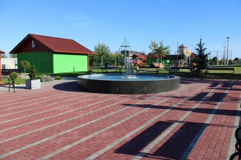 Ágota szökőkút - komplett saját munka fővállalkozóként