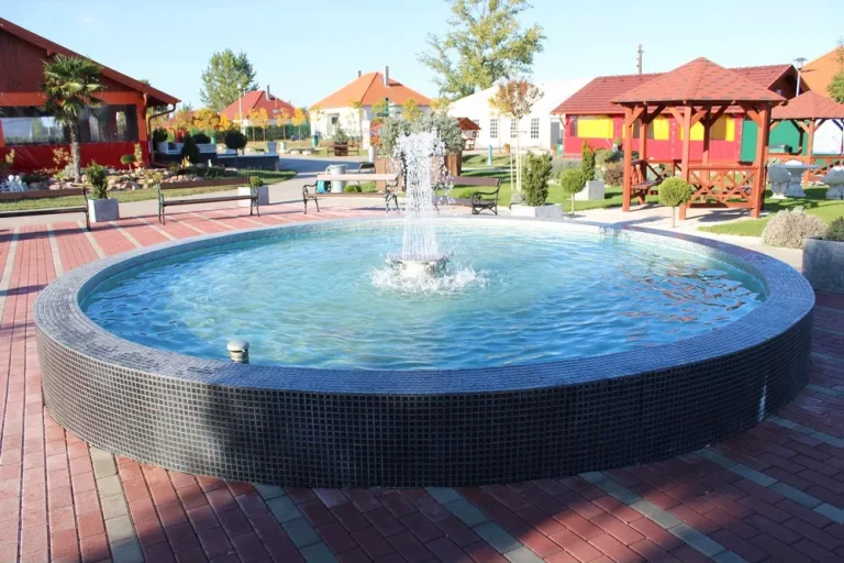 Ágota szökőkút - komplett saját munka fővállalkozóként