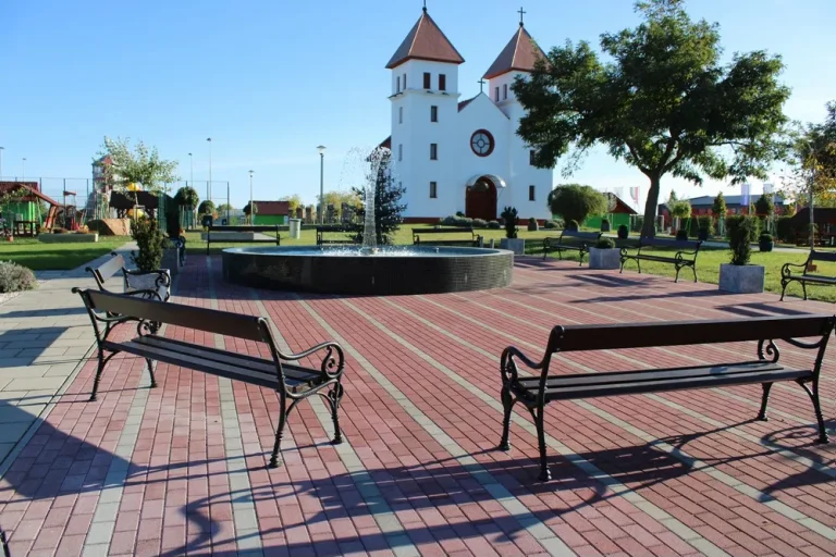 Ágota szökőkút - komplett saját munka fővállalkozóként