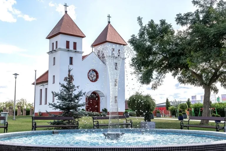 Ágota szökőkút - komplett saját munka fővállalkozóként