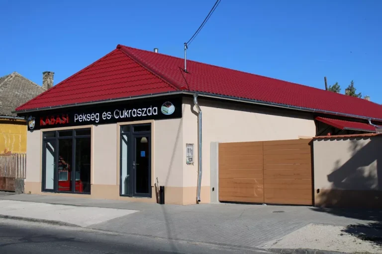 Kabasi pékség - villanyszerelést leszámítva komplett saját munka fővállalkozóként