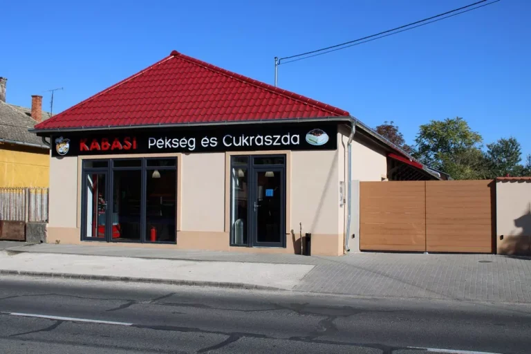 Kabasi pékség - villanyszerelést leszámítva komplett saját munka fővállalkozóként